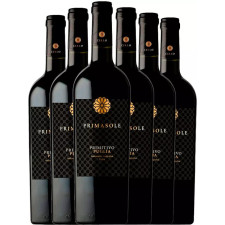 Набор вина (10%) Примасоле, Примитиво Пулия / Primasole, Primitivo Puglia, Cielo e Terra, красное полусухое 6*0.75л mini slide 1