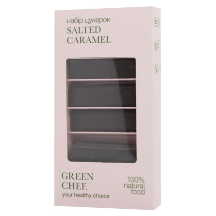 Набір цукерок Green Chef Salted Caramel 180г