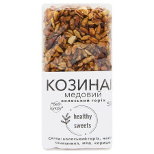 Козинак Healthy Sweets Грецкий орех медовый 50г mini slide 1