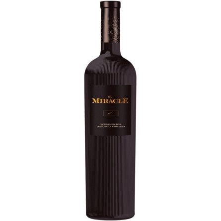 Вино Ель Міракль №1 "Тінто" / El Miracle №1 "Tinto", Vicente Gandia, червоне сухе 0.75л