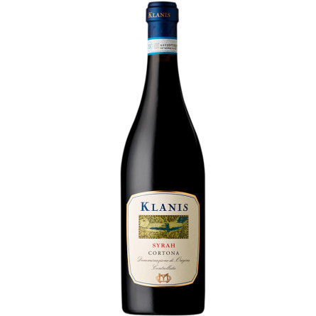 Вино Кланіс, Сіра / Klanis, Syrah, Tenuta Montecchiesi, червоне сухе 0.75л