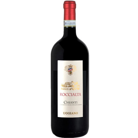 Вино Рочальта, К'янті / Roccialta, Chianti DOCG, Azienda Uggiano, червоне сухе 1.5л