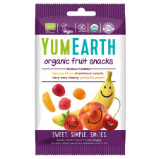 Цукерки YumEarth органічні жувальні фруктові 50г mini slide 1