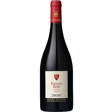 Вино Резерва Піно Нуар, Ескудо Рохо / Reserva Pinot Noir, Escudo Rojo, червоне сухе 0.75л