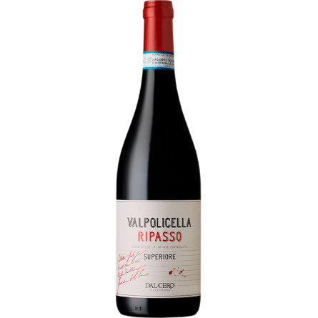 Вино Вальполічелла Ріпассо / Valpolicella Ripasso, Dal Cero in Valpolicella, червоне сухе 0.75л