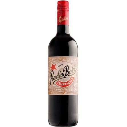 Вино Темпранільо, Радіо Бока / Tempranillo, Radio Boka, Hammeken Cellars, червоне сухе 0.75л