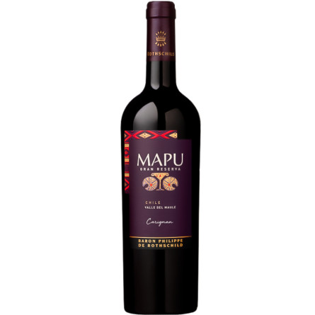 Вино Гран Резерва Кариньян, Мапу / Gran Reserva Carignan, Mapu, красное сухое 0.75л slide 1