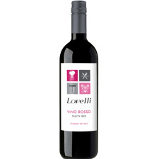 Вино "Ловеллі" Россо д'Італія / "Lovelli" Rosso d'Italia, Provinco Italia, червоне сухе 0.75л mini slide 1