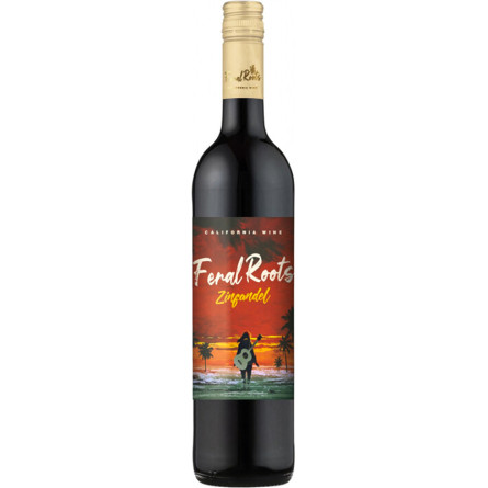 Вино "Ферал Рутс" Зінфандель / "Feral Roots" Zinfandel, The Wine Group, червоне сухе 0.75л