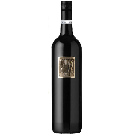 Вино "Зе Блек Шираз" / "The Black Shiraz", Metal Label, Berton Vineyards, червоне сухе 0.75л
