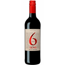 Вино Шосте Відчуття, Руж / 6eme Sens, Rouge, Gerard Bertrand, червоне сухе 0.75л mini slide 1