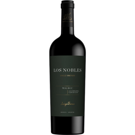 Вино Мальбек "Лос Ноблес" / Malbec "Los Nobles", Luigi Bosca, червоне сухе 0.75л