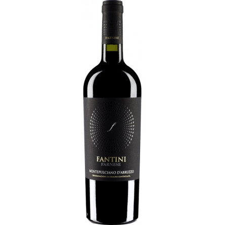 Вино Фантини Монтепульчано д'Абруццо / Fantini Montepulciano d'Abruzzo, красное сухое 0.75л