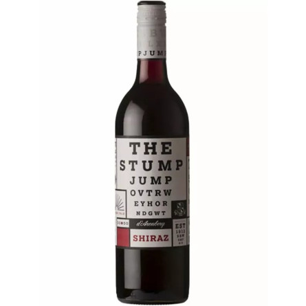 Вино Шираз / Shiraz, Stump Jump, красное сухое 14% 0.75л