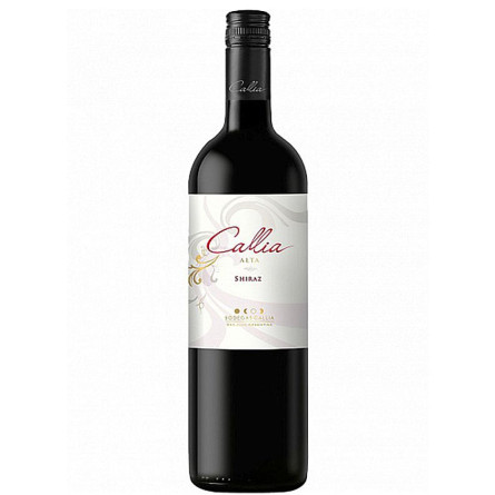 Вино Шираз, Альта / Shiraz, Alta, Callia, червоне сухе 0.75л slide 1