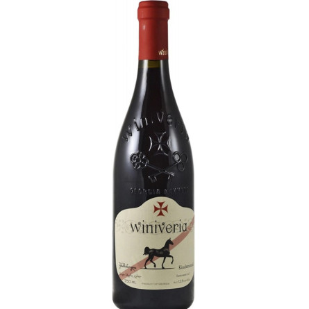 Вино Саперави / Saperavi, Winiveria, красное сухое 12.5% 0.75л