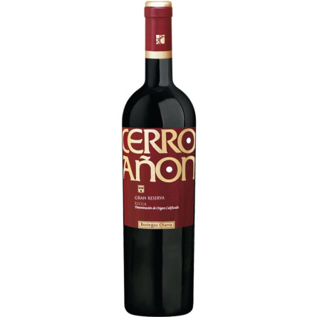 Вино Серро Анон Гран Резерва / Cerro Anon Gran Reserva, Bodegas Olarra, 14% красное сухое 0.75л