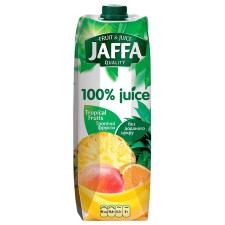 Сок Jaffa 100% juice Мультифруктовый Тропические фрукты без добавленного сахара 0,95л mini slide 1