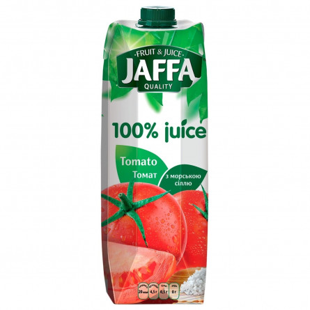 Сік Jaffa 100% juice Томатний з морською сіллю 0,95л slide 1