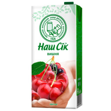 Нектар вишневий Наш Сік 1,93л mini slide 1