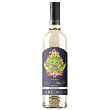 Вино Inkerman Chardonnay біле сухе 10-14% 0,75л mini slide 1