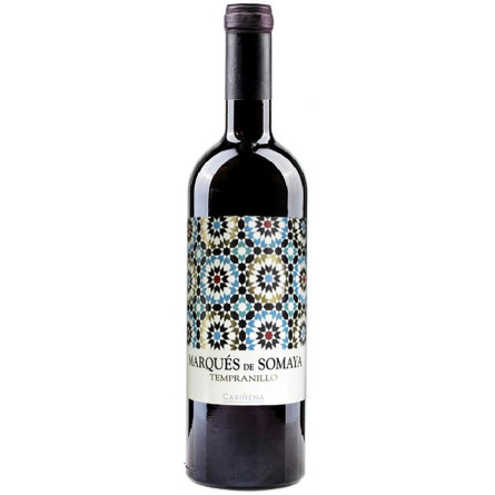 Вино Маркиз де Сомая, Темпранильо / Marques de Somaya, Tempranillo, Covinca, красное сухое 0.75л