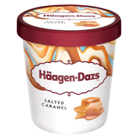 Морозиво Haagen-Dazs Солена карамель 460мл