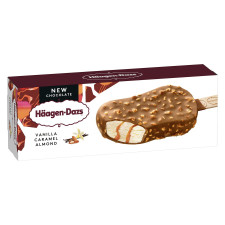 Морозиво Haagen-Dazs ванільне з карамеллю і мигдалем 80мл mini slide 1