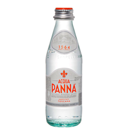 Минеральная вода Аква Панна / Acqua Panna, н/газ., стекло, 0.25л slide 1