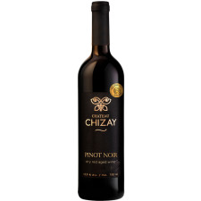 Вино Піно Нуар, Шато Чизай / Pinot Noir, Chateau Chizay, червоне сухе 13.5% 0.75л mini slide 1