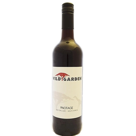 Вино Пинотаж / Pinotage, Wild Garden, красное сухое 0.75л slide 1
