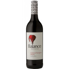 Вино Каберне Совіньйон - Мерло, Баланс / Cabernet Sauvignon - Merlot, Balance, Overhex, червоне сухе 0.75л mini slide 1