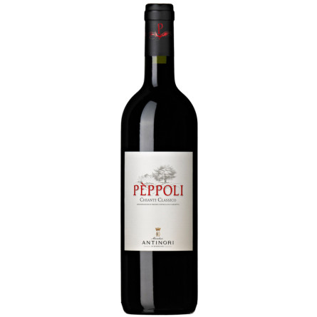 Вино Пепполі, Кьянті Класіко / Peppoli, Chianti Classico, Antinori, червоне сухе 0.75л slide 1