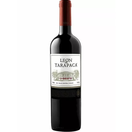 Вино Карменер / Carmenere, Leon de Tarapaca, червоне сухе 0.75л slide 1