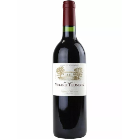 Вино Домейн Вірджін Тюневейн / Domaine Virginie Thunevin, 2006, червоне сухе 12.5% ​​0.75л slide 1