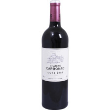 Вино Шато Карбонак / Chateau Carbonac, Les Grants Chais de France, красное сухое 0.75л mini slide 1