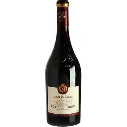 Вино Кот дю Рон, Сільє дю Рон / Cotes du Rhone, Cellier du Rhone, червоне сухе 0.75л