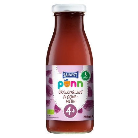 Напій Ponn сливовий з м’якоттю органічний 240г