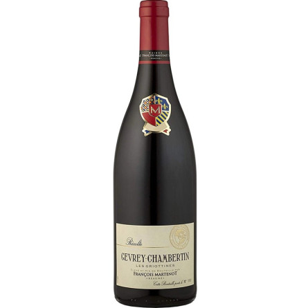 Вино Жевре - Шамбертен, Ле Гріоттін / Gevrey - Chambertin, Les Griottines, Francois Martenot, червоне сухе 0.75л
