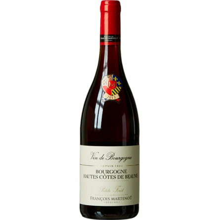Вино Бургонь О Кот де Бон / Bourgogne Hautes Cotes de Beaune, Francois Martenot, красное сухое 0.75л