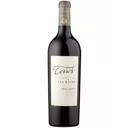 Вино Террес, Сира Каберне / Terres, Syrah Cabernet, La Baume, 2013 года, красное сухое 0.75л