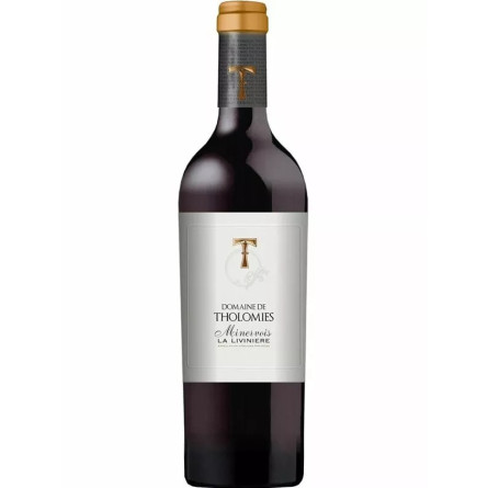 Вино Мінервуа Ла Лівіньер / Minervois la Liviniere, Domaine de Tholomies, BIO, червоне сухе 0.75л