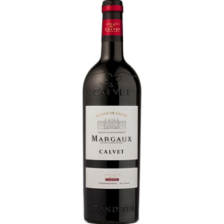 Вино Резерв де Л'Есті Марго / Reserve de L'Estey Margaux, Calvet, 13% червоне сухе 0.75л