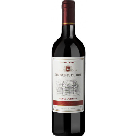 Вино Ле Мон Де Руа / Les Monts Du Roy, Cheval Quancard, красное полусухое 0.75л