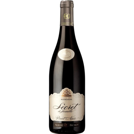 Вино Бургонь Пино Нуар Секрет де Фамиль / Bourgogne Pinot Noir Secret de Famille, Albert Bichot, красное сухое 0.75л