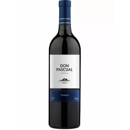 Вино Таннат Вариеталь / Tannat Varietal, Don Pascual, красное сухое 12.5% 0.75л slide 1