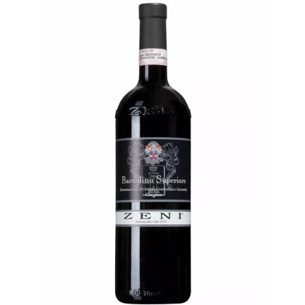 Вино Бардоліно Класик Суперіоре / Bardolino Classico Superiore, Zeni, червоне сухе 14% 0.75л