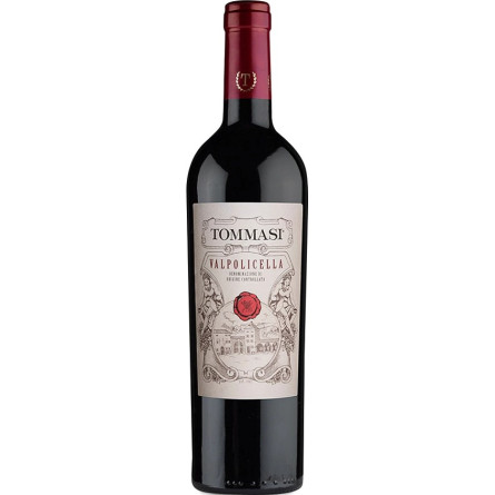 Вино Вальполічелла / Valpolicella, Tommasi, червоне сухе 0.75л