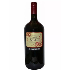 Вино Мерло / Merlot, Serenissima, червоне сухе 0.75л mini slide 1