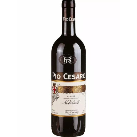 Вино Неббиоло Ланге / Nebbiolo Langhe, Pio Cesare, красное сухое 0.75л slide 1